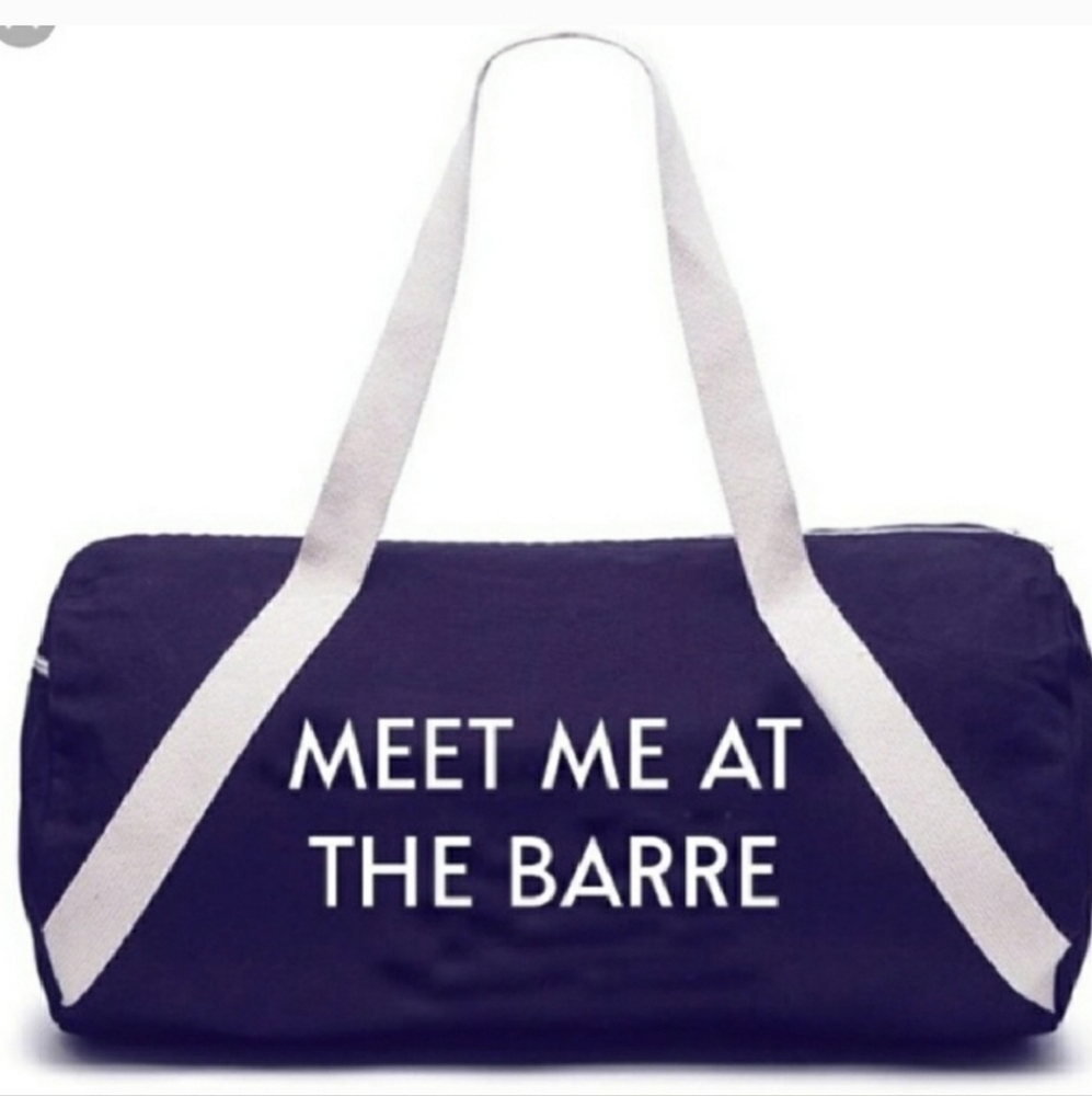 Barre | Meet me at the Barre Pure Barre Duffel NWOT